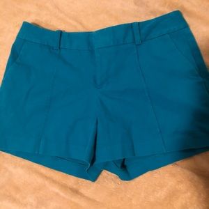 Lily Pulitzer teal shorts, size 6/ 8